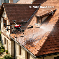 Nuevo Dron de Limpieza de Paneles Solares Comerciales, Operación Autónoma, Multifunción, Alta Resistencia, Equipo de Alta Eficiencia