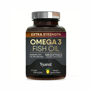 Cápsulas blandas de Omega-3 y aceite de pescado con EPA y DHA de marca privada de alta calidad, saludables para los ojos, promueven la salud cerebral y el apoyo articular. - Product Image 1