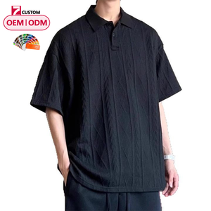 Polo Homme H26500 en Jacquard Tricoté Personnalisé à Manches Courtes – Style Old Money Élégant et Haut de Gamme pour l'Été - Product Image 1