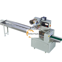 MTWPACK Machine à emballer les oreillers horizontaux pour barres de chocolat, sucettes, bonbons, aliments énergétiques