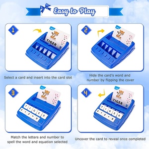 Giocattoli educativi <span class=keywords><strong>di</strong></span> ortografia della lettera <span class=keywords><strong>di</strong></span> corrispondenza prescolare del <span class=keywords><strong>gioco</strong></span> <span class=keywords><strong>di</strong></span> matematica <span class=keywords><strong>di</strong></span> apprendimento educativo per i bambini - Product Image 3