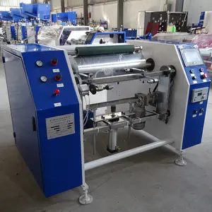 Semi-Automatische Aluminiumfolie Wikkelen Machine Pvc Rewinder