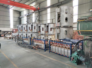 150kg 160KW Digital Aluminio Shell Inducción Horno de fusión Ceries Circuito para la fusión de aluminio eficiente - Product Image 6