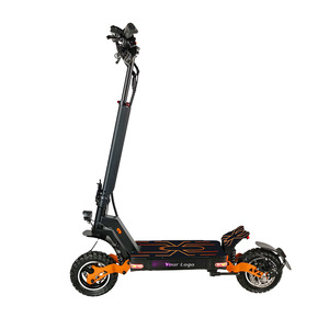Nuovo Scooter Elettrico Fuoristrada per Adulti con Doppio Ammortizzatore in Lega di Alluminio, Motore Brushless 1000W, Capacità 120kg, 45 km/h, LED - Product Image 5