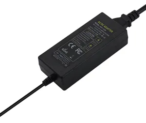 Zdroj proudu Ac dc adaptörü 12v 3a güç kaynağı ile C14 İngiltere au ab fiş 5v şarj adaptör transformatörü LED aydınlatma için