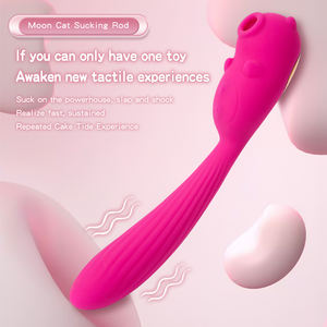 Masajeador Fálico Vibrador de Frecuencia Variable - Vibrador Edición Luna - Juguete para Adultos - Juguete Sexual Eléctrico para Mujeres - Product Image 1