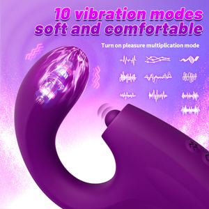 Vibrador de Conejo 2 en 1, Estimulador de Punto <span class=keywords><strong>G</strong></span> y Clítoris, Masajeador Manual Silencioso e Impermeable para Mujeres Principiantes y Parejas - Product Image 4