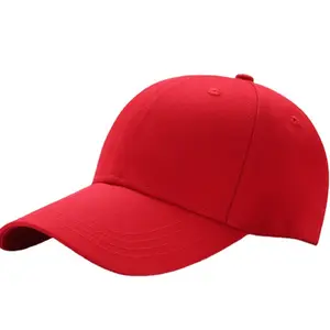 Topi bisbol bahan katun 100% kustom dengan logo pelanggan bordir topi bisbol profil rendah kualitas tinggi