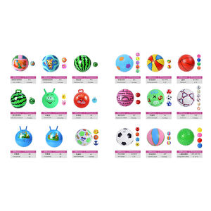 9 इंच 4 रंग पारदर्शी गेंद सूजन वाली pvc उछाल बॉल छोटे प्लास्टिक खेल खिलौना गेंद - Product Image 3