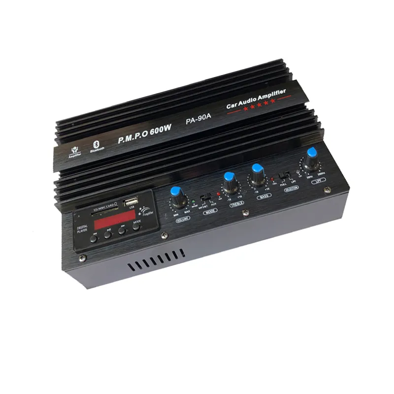 2022 Hot Sale 600W 2 Channels Powerful Bass Car Audio Amplifier Board