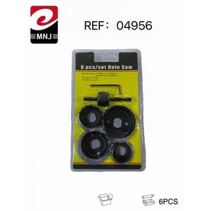 MNJ 6 Pcs Hole Saw Set 40 50 60 70 80 90 Mm For Metal Wood Drilling Tools - Product Image 3