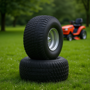 Neumáticos sin cámara S-Turf para tractor 20x8-8, llanta para cortacésped con desplazamiento de 3.5, buje de 3/4 para cortacéspedes de asiento - Product Image 2