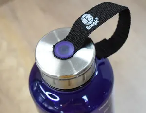 Botol Air Plastik Olahraga Tritan Bebas BPA, Dapat Digunakan Kembali 1 Liter