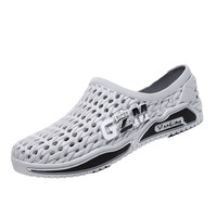 Nouveau été hommes sandales antidérapant respirant sac tête plage chaussures loisirs extérieur semelle souple sandales
