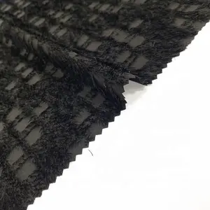 ABAYA FABRIC MANUFACTURER SUPPLY Well Made High Quality Islamic Clothing Black Jacquard Fabrics For Muslim Dress Women Abaya