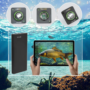 Détecteur de poissons portable sans fil avec <span class=keywords><strong>sonar</strong></span>, écran LCD, étanche IP68, autonomie de 8 à 10 heures pour la pêche en eau salée et la chasse au poisson - Product Image 5