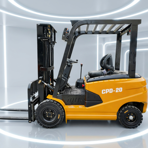 Chariot élévateur électrique intelligent à batterie lithium 2T, équipement d'entreposage et de distribution, direction agile, support OEM, exportation, support usine - Product Image 1