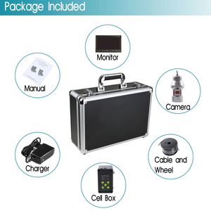 1080P 9 pouces HD Fish <span class=keywords><strong>Camera</strong></span> Caméra Sous-Marine 360 Degrés Rotation 670Ft Câble 42LEDs & IR Lights Étanche IP68 Fish <span class=keywords><strong>Camera</strong></span> - Product Image 4