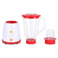 Mixeur Électrique pour Smoothies aux Fruits 1500ml, 300W, Extracteur de Jus Automatique, Lame en Acier Inoxydable pour Cuisine Domestique