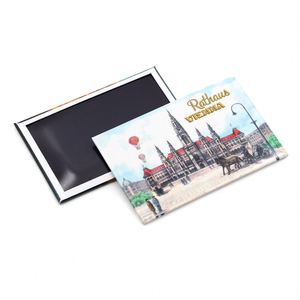 Imán de Estaño de Alta Calidad y Bajo Precio, Recuerdo de Viena, Diseño Personalizado, Imanes Promocionales para Decoración del Hogar, para Refrigerador - Product Image 4