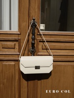 Sac à bandoulière chic parisien en cuir huilé, pour le bureau, sac sous le bras pour femme, sans marque, Londres Europe