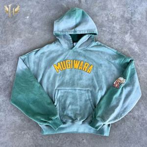 100% Cotton Custom Embroidered Sweatshirt <b>Hoodie</b> Streetwear OEM Chenille Embroidery <b>Hoodie</b> Custom Logo Fleece Hoodies <b>Men</b> - Product Image 1
