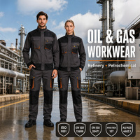 Uniforme de Trabajo Resistente para Tráfico, Soldadura, Reparación, Taller, Mecánico, Ingeniero, Minería, Construcción, Fábrica