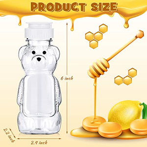 Envase Personalizado en Forma de Oso, Botellas de Plástico PET de 400ml, 500ml y 700ml para Bebidas - Product Image 4