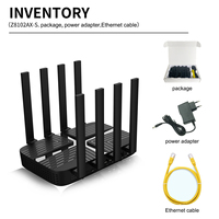 Promo Panas AX3000 WiFi 6 Router Nirkabel 5G Baru Gigabit WiFi 6 Slot Kartu Sim 4G/5G dengan Dukungan Dual Band Openwrt Router 5G Sim