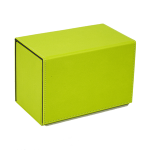 Caja de cartón hecha a mano, cuero PU Cierre magnético comandante caja de almacenamiento protectores de tarjetas mágicas con bandeja de dados - Product Image 1