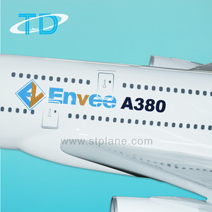 โมเดลเครื่องบิน Envee <span class=keywords><strong>A380</strong></span> ขนาดใหญ่ 120 ซม. พร้อมขาตั้งสแตนเลส - Product Image 3