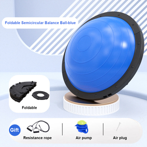 Gymbopro nuevo diseño plegable para un almacenamiento más fácil Half Ball <span class=keywords><strong>bosu</strong></span> Balance Trainer - Product Image 6