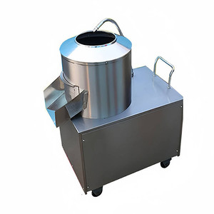 Machine à éplucher les pommes de terre verticalement pour la transformation des patates douces, du taro et des légumes racines - Product Image 5