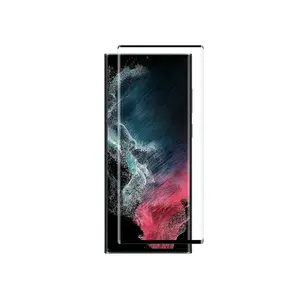 Bong bóng miễn phí 2.5D cong chống xước bảo vệ màn hình cho Samsung Galaxy S24 cộng với HD Tempered Glass phim