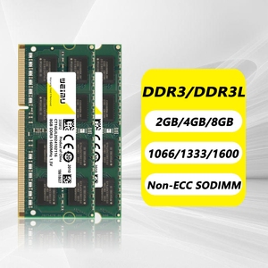Memoria RAM para Portátil <span class=keywords><strong>DDR3</strong></span> DDR3L 4GB 8GB PC3 1.5V <span class=keywords><strong>1066</strong></span> 1333 1600 1866Mhz PC3L 1.35V 8500 10600 12800 Non-<span class=keywords><strong>ECC</strong></span> Sodimm - Product Image 6
