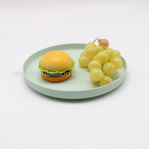 Placa Biodegradable <span class=keywords><strong>de</strong></span> fibra <span class=keywords><strong>de</strong></span> bambú <span class=keywords><strong>para</strong></span> bebé, placa Biodegradable ecológica <span class=keywords><strong>para</strong></span> niños, Microwavable, maíz, <span class=keywords><strong>almidón</strong></span>, arroz, cáscara, plato <span class=keywords><strong>de</strong></span> servicio - Product Image 6