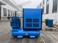 Compresor de Aire de Tornillo con Corte Láser 7-110KW, Imán Permanente VSD, Sin Aceite, Seco, Ahorro de Energía, CE, 10 Años de Garantía, Refrigerado por Aire