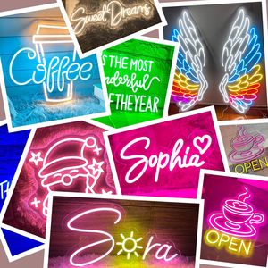 Tùy chỉnh Acrylic <span class=keywords><strong>Led</strong></span> <span class=keywords><strong>Neon</strong></span> treo tường trang trí màn hình hiển thị điện tử quảng cáo thương mại ứng dụng cảnh quan - Product Image 4