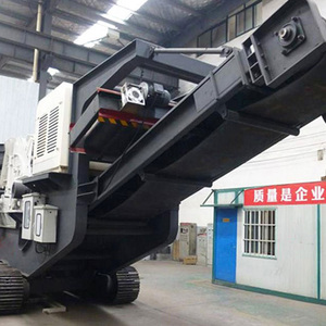 Planta de Trituración Móvil de Impacto Tipo Oruga de Alta Eficiencia, Máquina Integrada Portátil Montada sobre Orugas para Trituración y Cribado de Carbón - Product Image 3