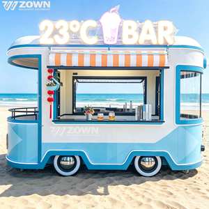 Portable Electric Food Cart Electric Truck Food <b>Trailer</b> Mobile Hot Dog Taco Crepe Vending Truck For Mall Park Use - Product Image 1
