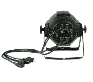 Éclairage de scène professionnel 6-en-1 RGBWA UV <span class=keywords><strong>LED</strong></span> Par Can avec volets coupe-flux <span class=keywords><strong>200</strong></span> Watts 10 canaux DMX Par64 Wash Angle de faisceau 40 degrés - Product Image 2
