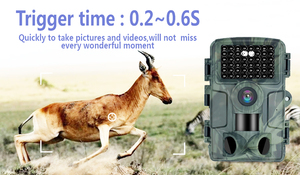 Caméra de chasse Wifi 60MP 4K, caméras pour la <span class=keywords><strong>faune</strong></span>, caméra de <span class=keywords><strong>surveillance</strong></span> pour la forêt, piège photo et vidéo, suivi, caméra de <span class=keywords><strong>surveillance</strong></span> sur sentier - Product Image 4