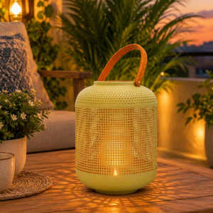 Modern Round Shape High Quality Premium Garden Hanging Vessel Metal <b>Candle</b> Holder <b>Lantern</b> Home and <b>Outdoor</b> Decorative <b>Lantern</b> - Product Image 1