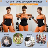 Faja Reductora de Cintura para Mujer, Corsé Moldeador para Pérdida de Peso, Control Abdominal, Cincher, Faja Deportiva con Nylon