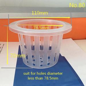 <span class=keywords><strong>2</strong></span> pulgadas de cultivo hidropónico crecimiento de plástico el injerto de la red taza/ollas - Product Image 6