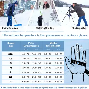 Batterie beheizte dünne Arbeits handschuhe Liner Wasserdichte Winter beheizte Handschuhe Liner für Raynaud Ski Wandern Radfahren