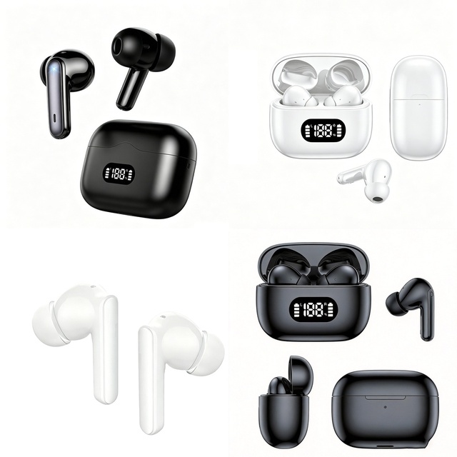 2026 New Arrival Wireless Headphones Smart Touch Control HiFi Sound Ergonomic In-Ear Comfortable Fit for Samsung Universal Phone