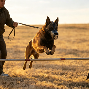 2024 Venta al por mayor Basket Strike Bozal de entrenamiento para perros, transpirable, táctico de alta resistencia, para perros fuertes y agresivos - Product Image 4