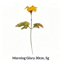 30cm Kunstmatige Morning Glory Enkelstam Herfstkleuren Kunststof Huis Bruiloft Retro Licht Luxe Bloemstuk