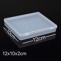 Emballage transparent personnalisé en usine Boîte à bonbons en plastique PP Boîtes pp en plastique dur transparent